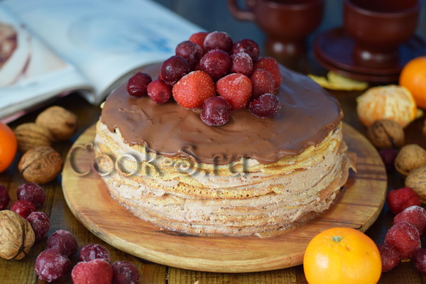 блинный торт со сгущенкой рецепт с фото пошагово в домашних условиях