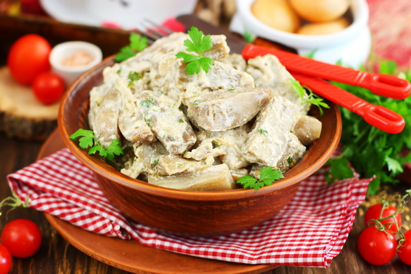 Баклажаны с луком в сметане рецепт – Греческая кухня: Основные блюда. «Еда»