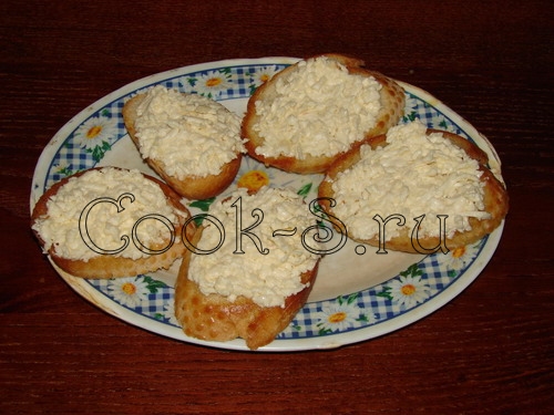 Бутерброды с плавленым сыром