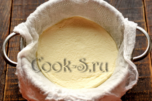 сыр из кефира в домашних условиях рецепт с фото