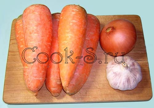 морковь по корейски - ингредиенты